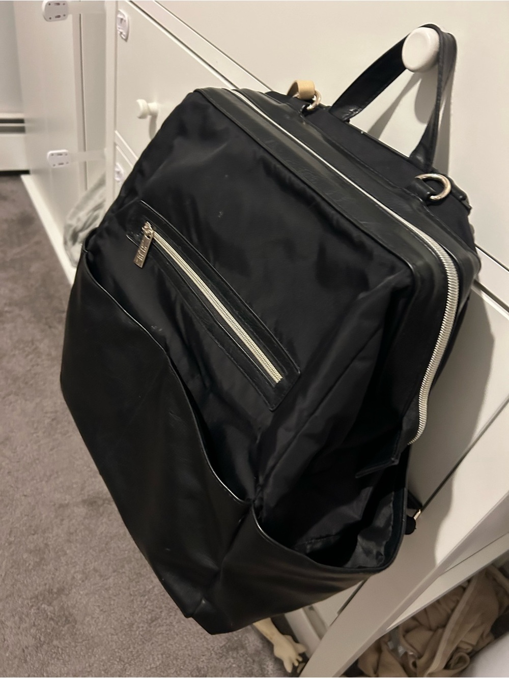 BEIS Black Diaper Bag Backpack